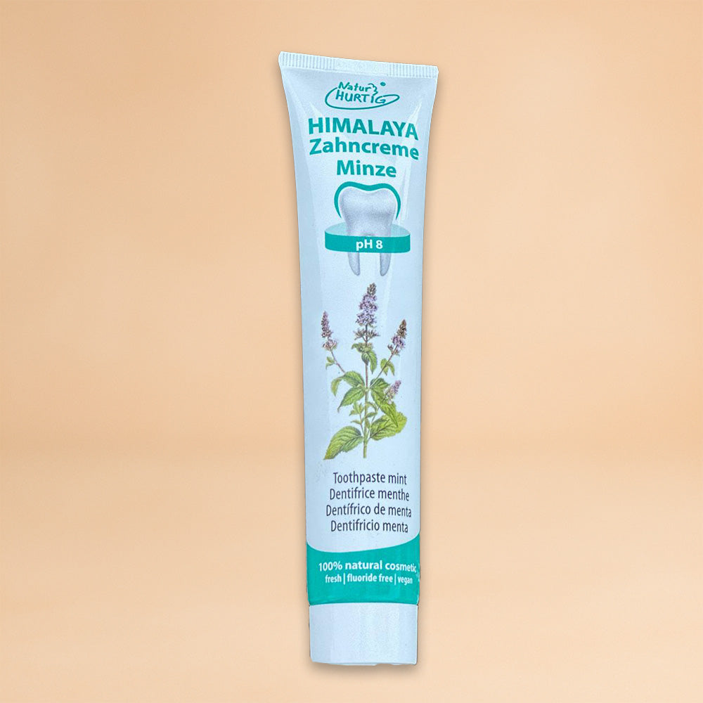 Natur Hurtig Himalaya Zahncreme mit Minze, Eukalyptus, Kamille, Neem, Echinacea 75 ml